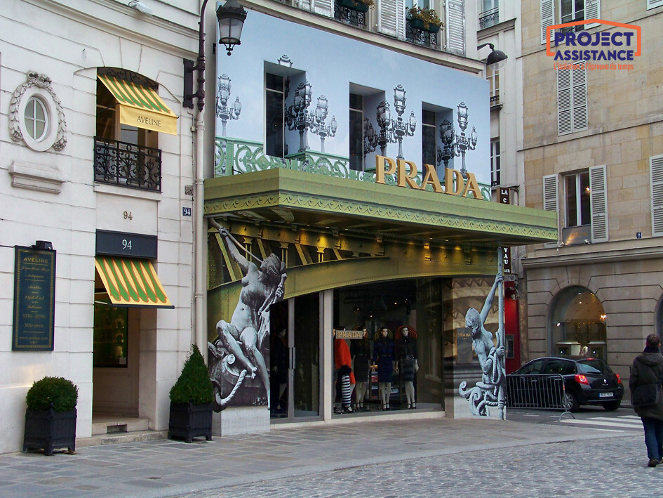 Travaux chez Prada