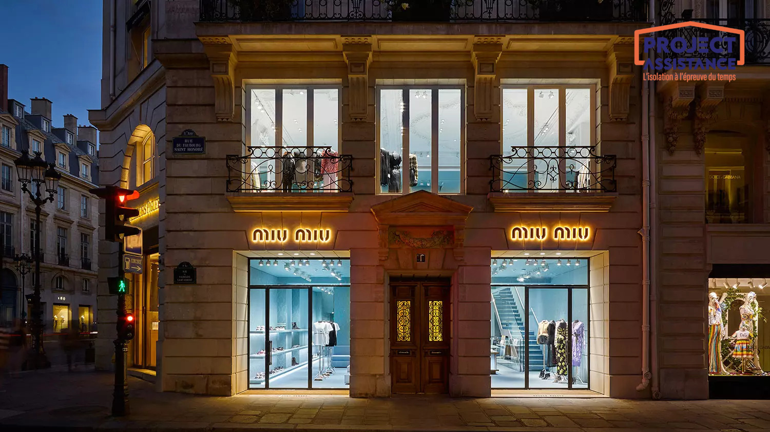 Travaux chez Miu Miu